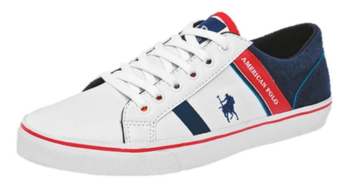 Tenis Polo Blancos Caballero