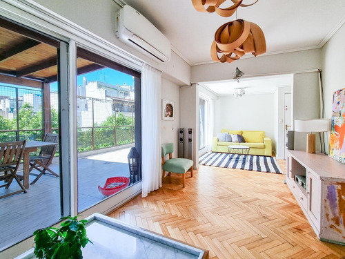 Imagen 25 de 28 de Departamento De 4 Ambientes En Caballito Cochera Baulera Balcon Terraza Al Frente