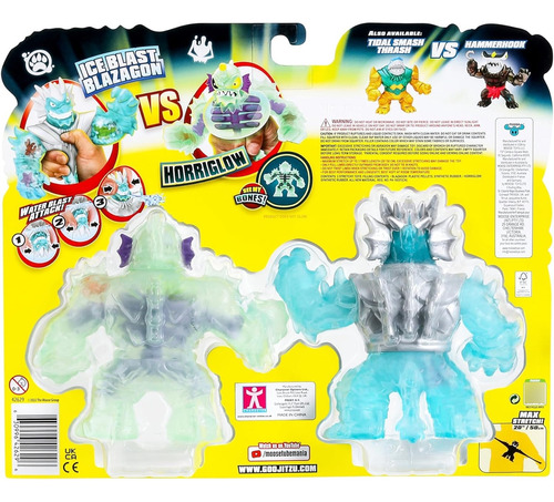 Héroes Del Mar De Goo Jit Zu Deep Goo Sea Versus Pack. Exclu