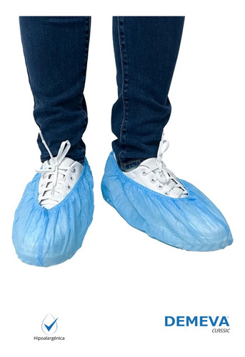 Cubrezapatos Desechable, Antiderrapante Ambiderm 100 Pzas