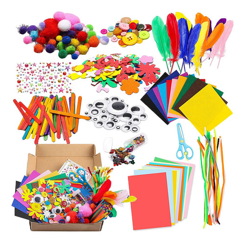 Diy Kids Crafts Supplies Kit Todo En Collage Collage