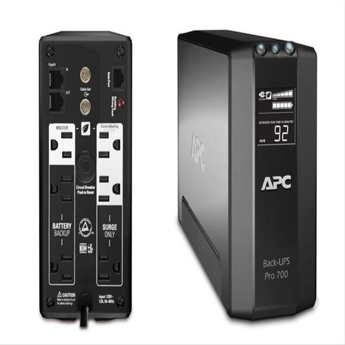 Imagen 2 de 4 de Ups Apc Regulada Br700g / 700 Va 420 Watts Garantía 36 Meses