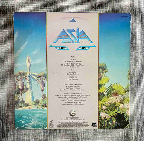 Asia Alpha Vinil Importado