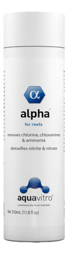 Aquavitro Alpha 350ml Elimina Cloro,cloraminas Y Amoniaco