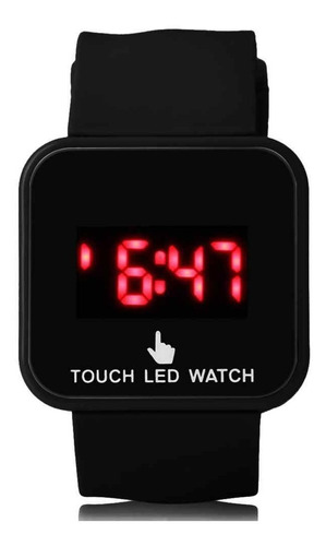 Reloj De Pulsera Digital Led Unisex Colores Botones