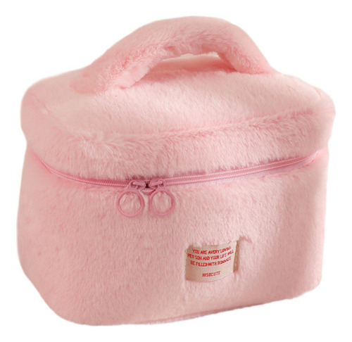 Bolsa De Maquillaje De Felpa, Bolsa De Artículos De Tocador