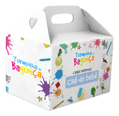 Chá De Bebê Turminha Da Bagunça - Kit 18 Itens Para Seu Bebê