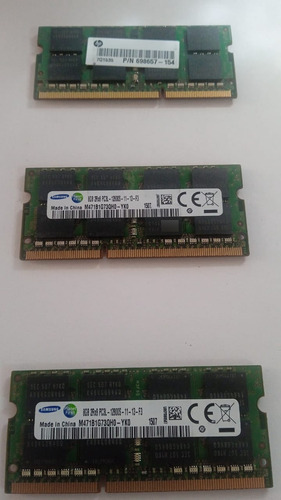 Memoria De Laptop 8gb Ddr3 Samsung Pc3l 12800 (Reacondicionado)
