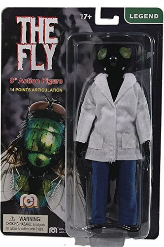 Mego The Fly Flocked Figura De Acción De 8 