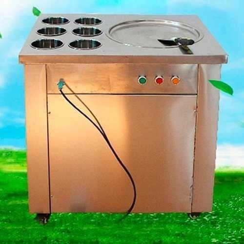 Máquina Para Hacer Helados Fritos Y En Rollo 740w 110v /220v