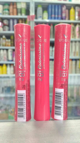 Imagen 3 de 5 de Labial Vogue Colorismo Larga Duración Paquete De 12 Labiales