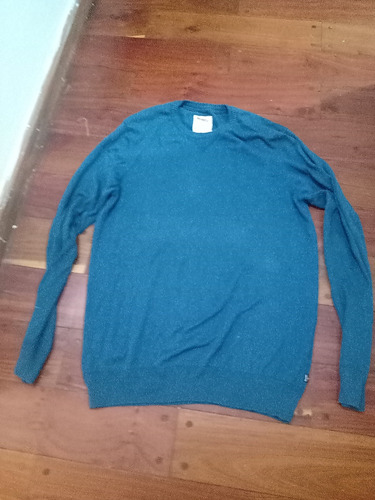 Sweater Poulover Talle L Levis Azul Francia Lana