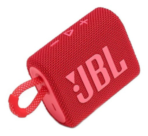Imagem 1 de 4 de Caixinha Jbl Go 3 Portátil Com Bluetooth Red Original