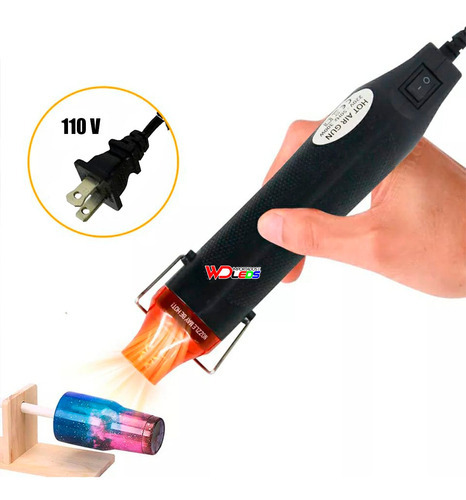 Mini Pistola De Calor Soprador Térmico Artesanato 300w 110v