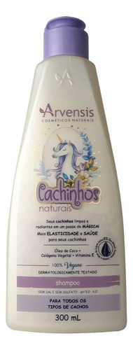 Kit Arvensis Cachinhos Infantil Shampoo Cond Geleia Suave