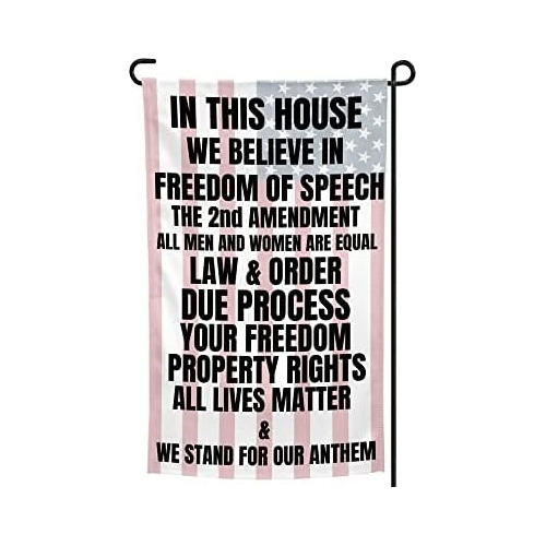 En Esta Casa Creemos Segunda Enmienda, Bandera De Jardã...