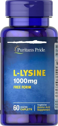 L Lysine 1000mg Puritans 60 Taps De Eeuu