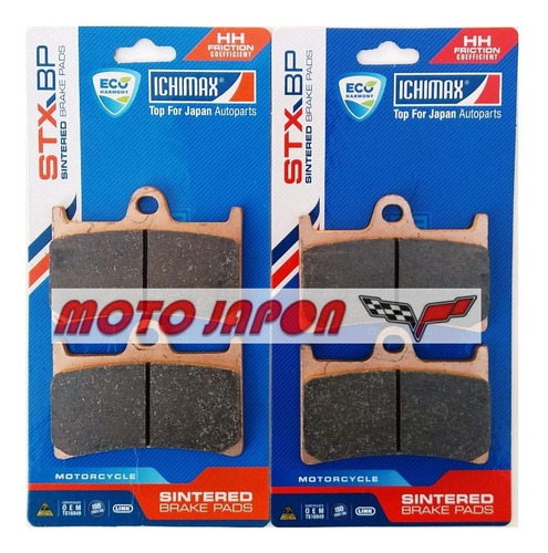 Pastillas Frenos Delanteros Yamaha R6 R1  Mt07 Mt09  Xt1200z