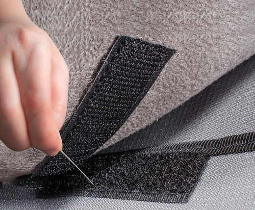 Velcro Abrojo 2cm X 10m El Rollo Mas Económico Del Mercado Negro