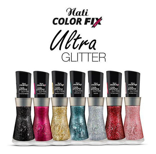 Imagem 4 de 5 de Kit Multi Coleções Nati - Glitter + Multicolor + Me Salva