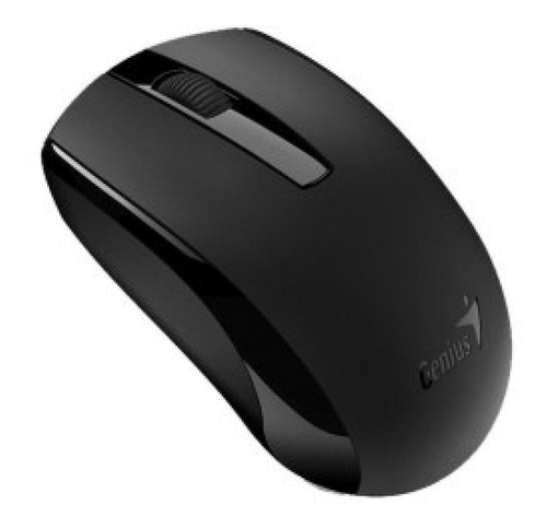 Imagen 1 de 1 de Mouse inalámbrico recargable Genius  ECO-8100 negro
