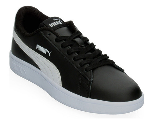 Tenis Casual Puma Smash V2 Color Negro Para Hombre 