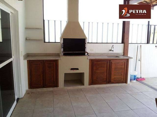Imagem 2 de 15 de Apartamento A Venda No Guarujá Na Praia Das Pitangueiras Prédio Com Piscina - Pta2943