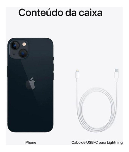 iPhone 13 Apple Mlpf3bz/a - Tcdap874 Ios 15 Tela 6.1