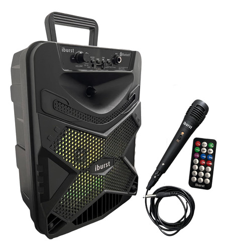 Iburst Sistema De Altavoces Pa Bluetooth Portátil 600w Subwo