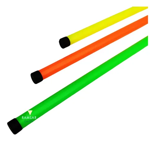 Set Bastones Entrenamiento Coordinar Agilidad Deportiva X 10