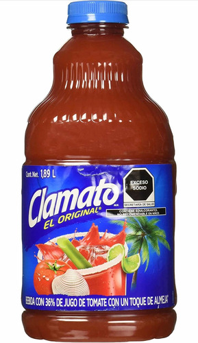 Clamato Presentación Jugó De Tomate