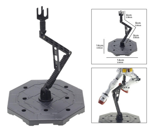 Acción Figura Base Acción Figura Soporte Soporte De Negro
