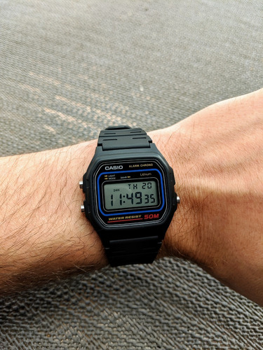 Reloj Casio Unisex W-59-1vqes Vintage Digital Sumergible Pr