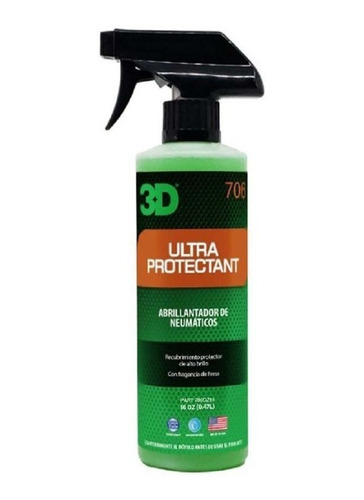 3d Ultra Protectant Acondicionador De Plasticos Y Gomas