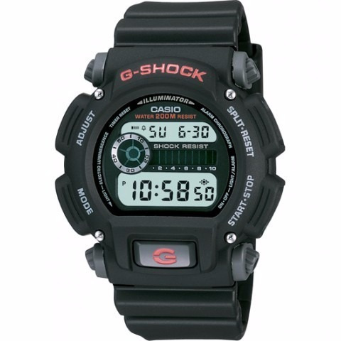 Relógio Casio G-shock Dw 9052 1v Wr200 H. Mundi 5 Alarmes