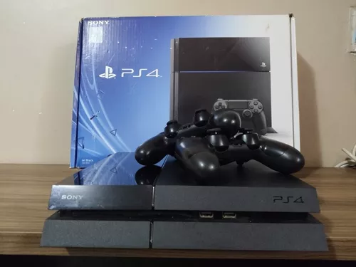 Playstation 4 Ps4 Fat 1 Controle Original + Jogo Grátis - Escorrega o Preço