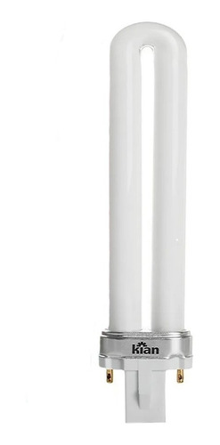Lâmpada 9w Frio Refil Para Luminária Pelicano Kit 2 Peças