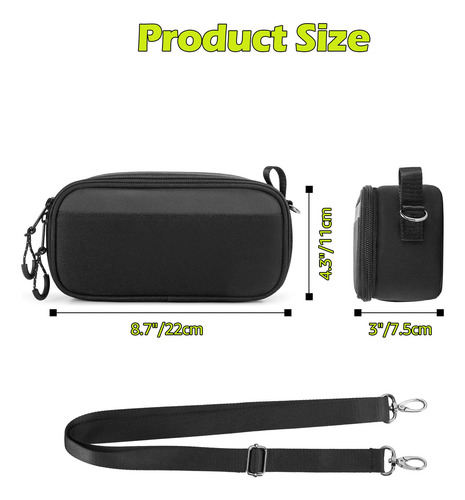 Funda Suave Para Altavoz Bluetooth Con Bolsillo Y Correa Des