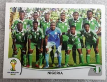 Comprar Nigeria Selección Mundial Brasil 2014 Figurita Original
