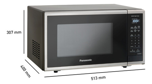 Horno Microondas 1.3ft 1100w Nn-sb656bruh Panasonic
