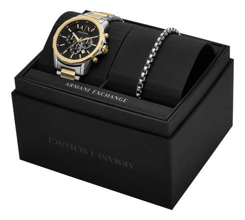 Reloj Armani Exchange A|x7148 Set Chronograph 44 Mm Para Hom