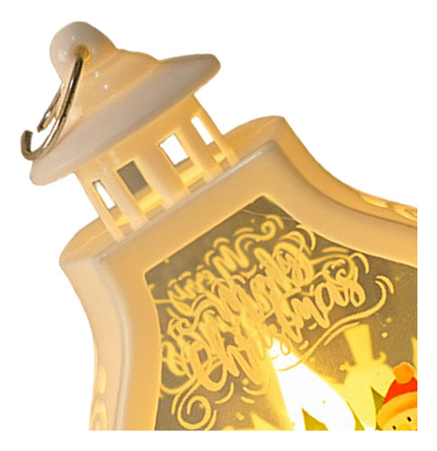 Linterna Led Navideña De Noche, Linterna Iluminada De