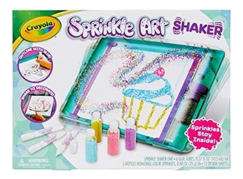 Kit De Dibujo Con Chispitas Crayola Sprinkle Art Shaker