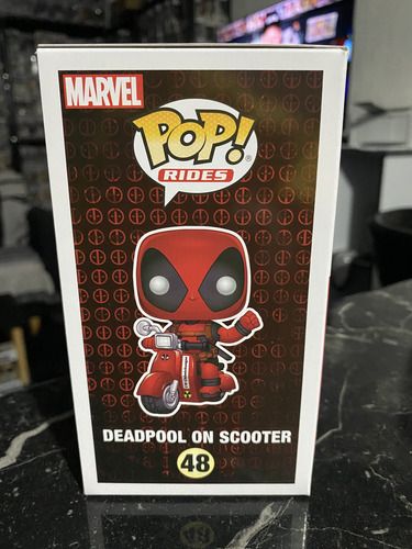 Figura Funko Pop! - Deadpool - Deadpool On Scooter (48