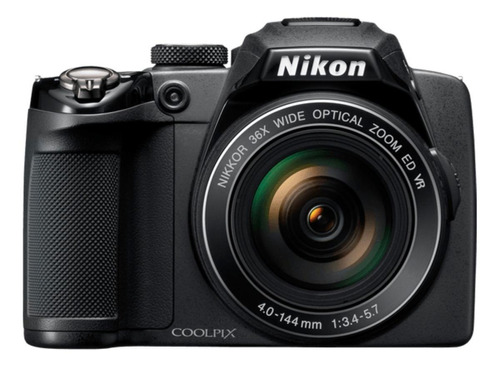  Nikon Coolpix P500 compacta avanzada color  negro