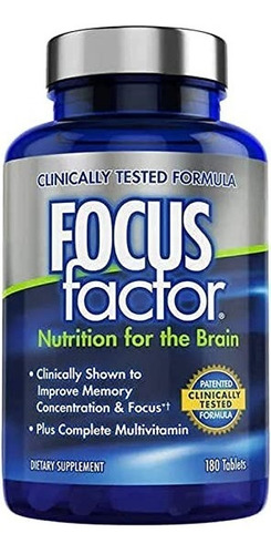 Focus Factor Vitamina Cerebro - Unidad a $866