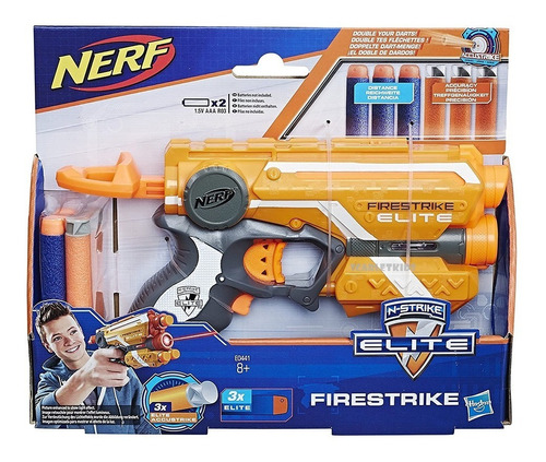 Nerf Firestrike + 6 Dardos Haz De Luz Laser Hasbro Original 