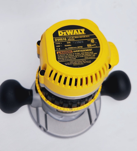 Router Dewalt Dw616 1 3/4 Hp 11 Amp Collet De 1/4 (Usado)
