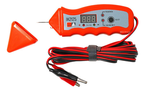 Caneta Teste Digital Polaridade Com Frequencimetro 12v 24v