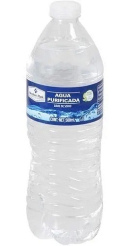 Agua Natural Purificada Members Mark 500 Ml Libre De Sodio